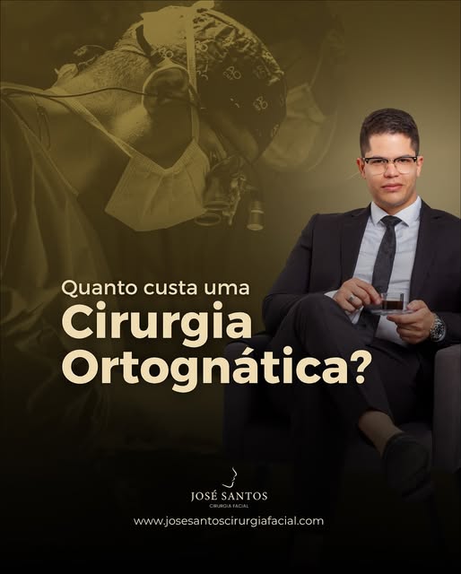 Capa de Quanto custa uma cirurgia ortognática? no Instagram de José Santos